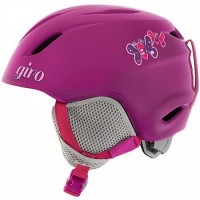 Giro Launch Kids Helmet Berry Butterflies (17) 